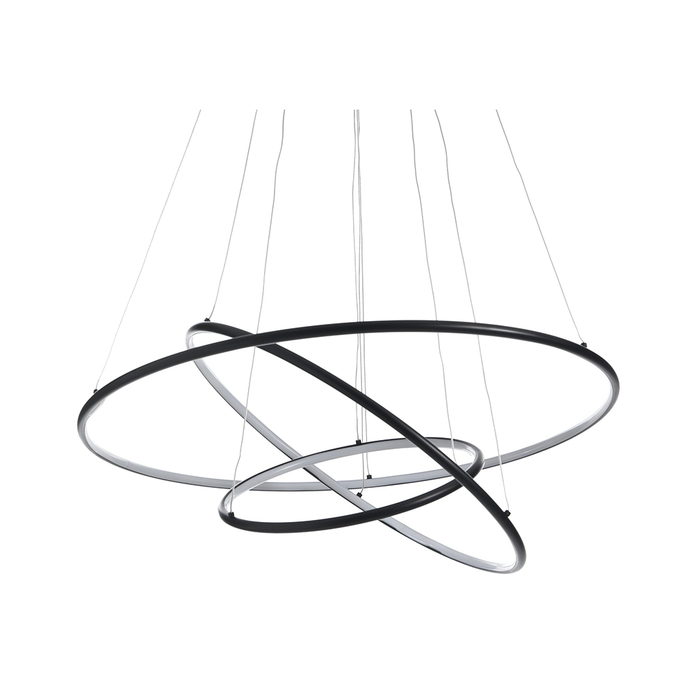 Hängelampe LED mit verschlungenen Ringen Ø80 cm Kering Aktion Hängelampe LED mit verschlungenen Ringen Ø80 cm Kering Aktion