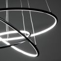 Hängelampe LED mit verschlungenen Ringen Ø80 cm Kering Sales