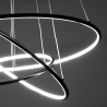 Hängelampe LED mit verschlungenen Ringen Ø80 cm Kering Sales