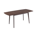 Ess- Küchentisch ausziehbar 120-150x75cm in Walnuss dunkel Cayer Verkauf