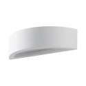 Wandlampe modern minimalistisch weißer Gips 30cm Tony Aktion