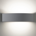 Wandlampe modern minimalistisch weißer Gips 30cm Tony Rabatte