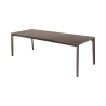 Esstisch ausziehbar 160-240x90cm in dunklem Walnuss Komodo Wood Verkauf