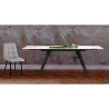 Esstisch ausziehbar mit Keramikplatte 140-200x81cm Onice Modell