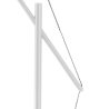 Stehlampe weiss verstellbar aus Metall h210 cm Sayonara White. Sales