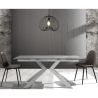 Hängelampe modern schwarz aus Metall mit verstellbarem Kabel Ø42 Lynton B Angebot