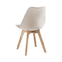 Wohnzimmer- Küchenstühle 4er Set aus Samt im skandinavischen Stil Smart Soft Katalog