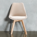 Wohnzimmer- Küchenstühle 4er Set aus Samt im skandinavischen Stil Smart Soft Verkauf