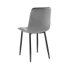 Wohnzimmer- Küchenstühle 4er Set gesteppt Samt Corfù 