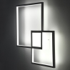 Wandleuchte modern geometrisch LED Rhos Maße