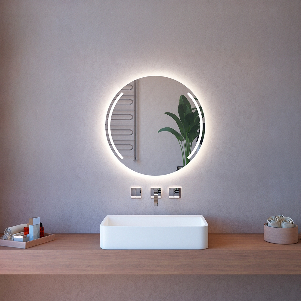 Badezimmerspiegel 75cm rund mit LED-Hintergrundbeleuchtung und Bluetooth ETR129-S Aktion Badezimmerspiegel 75cm rund mit LED-Hintergrundbeleuchtung und Bluetooth ETR129-S Aktion