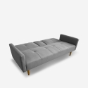 Schlafsofa 2-Sitzer nordischer Stil mit Armlehne Getränkehalter Donum Verkauf