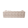Sofa 3-Sitzer modern in gemustertem Stoff mit Kissen 235cm Cady 3 Sales