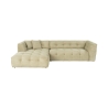 Sofa 4-Sitzer Ecke Modul Kord Cady Velvet Left Angebot