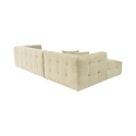 Sofa 4-Sitzer Ecke Modul Kord Cady Velvet Left Rabatte