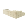 Sofa 4-Sitzer Ecke Modul Kord Cady Velvet Left Rabatte