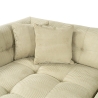 Sofa 4-Sitzer Ecke Modul Kord Cady Velvet Left Eigenschaften