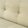 Sofa 4-Sitzer Ecke Modul Kord Cady Velvet Left Maße