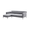 Schlafsofa 3-Sitzer Ecke mit Halbinsel aus Stoff Venus 3L Modell