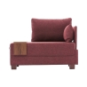 Sessel Chaiselongue aus Stoff mit integriertem Tablett Fly Right 