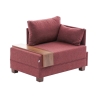 Sessel Chaiselongue aus Stoff mit integriertem Tablett Fly Right 