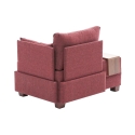 Sessel Chaiselongue aus Stoff mit integriertem Tablett Fly Right 
