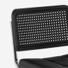 Stuhl Freischwinger Wienerstil aus Kunstleder in modernem Design Erys Lux Verkauf