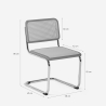Stuhl Freischwinger modern Wienerstil für Küche und Esszimmer Erys Maße