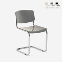 Stuhl Esszimmer Büro Design modern Freischwinger Erys Light Aktion