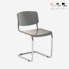 Stuhl Esszimmer Büro Design modern Freischwinger Erys Light Aktion