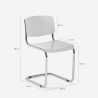 Stuhl Esszimmer Büro Design modern Freischwinger Erys Light Kosten
