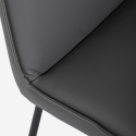 Stuhl Sessel gepolstert modern fürs Wohnzimmer und Büro aus Kunstleder Lova Sales