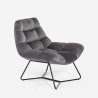 Sessel Wohnzimmer modern aus Samt Design Karu  Angebot