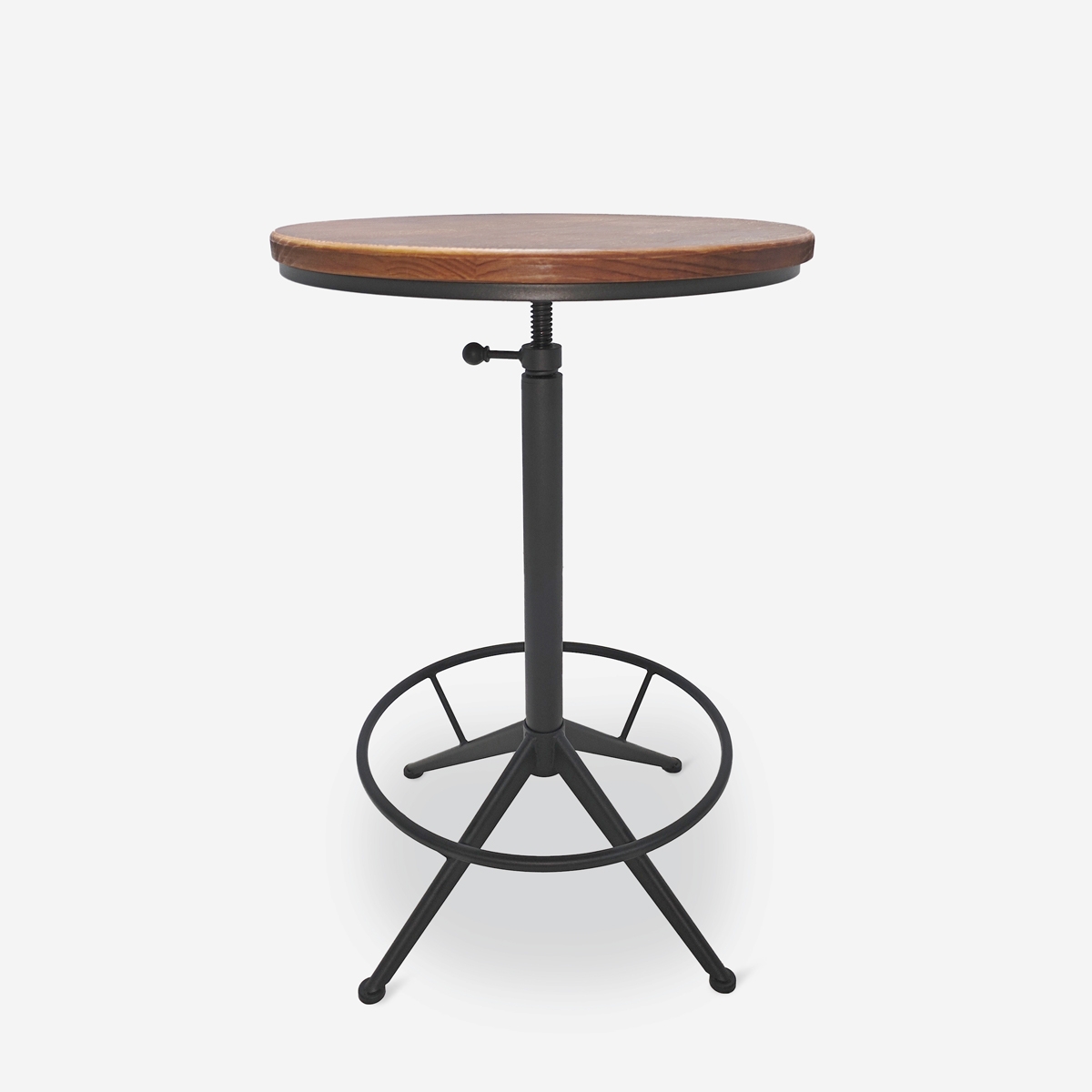 Tisch für Bar und Küche industriell Vintage hoch rund verstellbar Girus Aktion Tisch für Bar und Küche industriell Vintage hoch rund verstellbar Girus Aktion