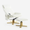 Sessel mit ergonomischer Massage und Heizung und Fußstütze Myron Rabatte