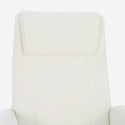 Sessel mit ergonomischer Massage und Heizung und Fußstütze Myron Modell