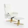 Sessel mit ergonomischer Massage und Heizung und Fußstütze Myron Lagerbestand