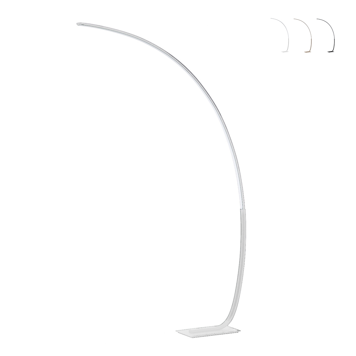 Stehlampe bogenförmig LED aus Metall H160cm Keep Sales Stehlampe bogenförmig LED aus Metall H160cm Keep Sales