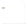 Hängelampe mit LED Leiste aus Metall 120cm Genius L Angebot