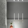 Hängelampe LED aus lackiertem Metall Tubic Verkauf