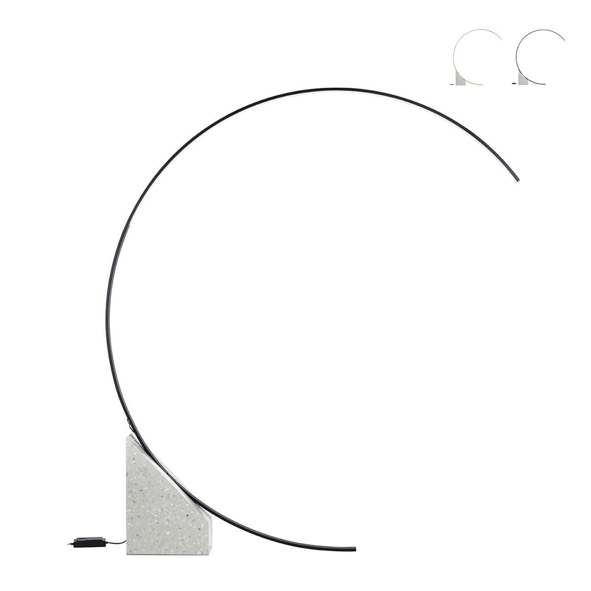 Stehlampe LED Bogen H204cm Metall Rune M Aktion Stehlampe LED Bogen H204cm Metall Rune M Aktion