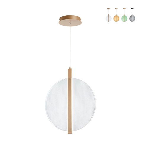 Hängelampe aus Glas und Metall Ø45cm Juis L Aktion