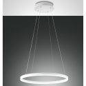 Hängelampe LED im modernen runden Design aus weißem Metall Skyround-S Sales