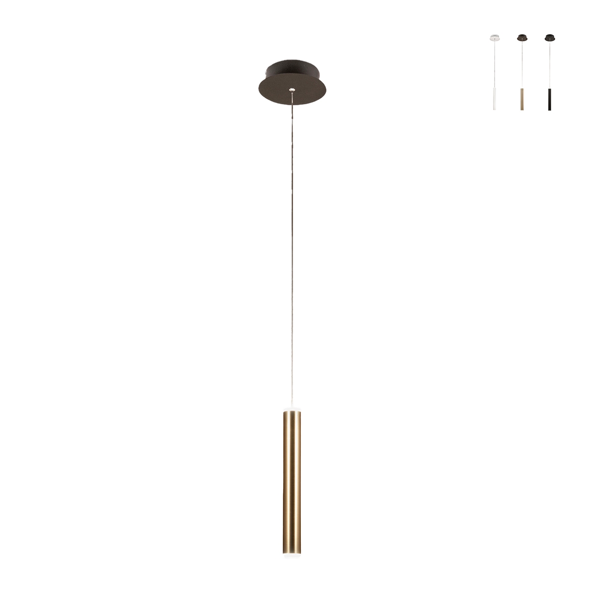 Hängelampe LED modern mit röhrenförmigem Diffusor Prado-C Aktion
