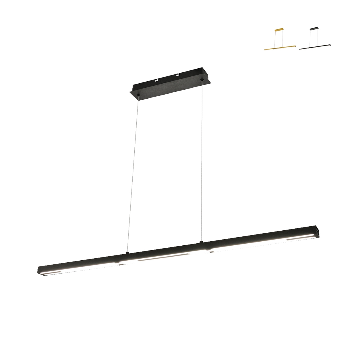 Hängelampe LED Küchen Wohnzimmer im modernen rechteckigen Design Ling-S Aktion