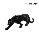 Skulptut aus lackiertem Harz modern Panther low poly Kari-L Aktion