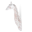Wandskulptur aus Harz Giraffe moderne mehrfarbige Statue Brysh Angebot