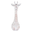 Wandskulptur aus Harz Giraffe moderne mehrfarbige Statue Brysh Sales