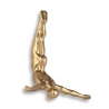 Wandskulptur modern aus Harz mit Metalleffekt Taucher Veda-M Sales