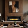 Wand-Bioethanol-Kamin Biokamin 120x40 Siena 120 schwarz Aktion